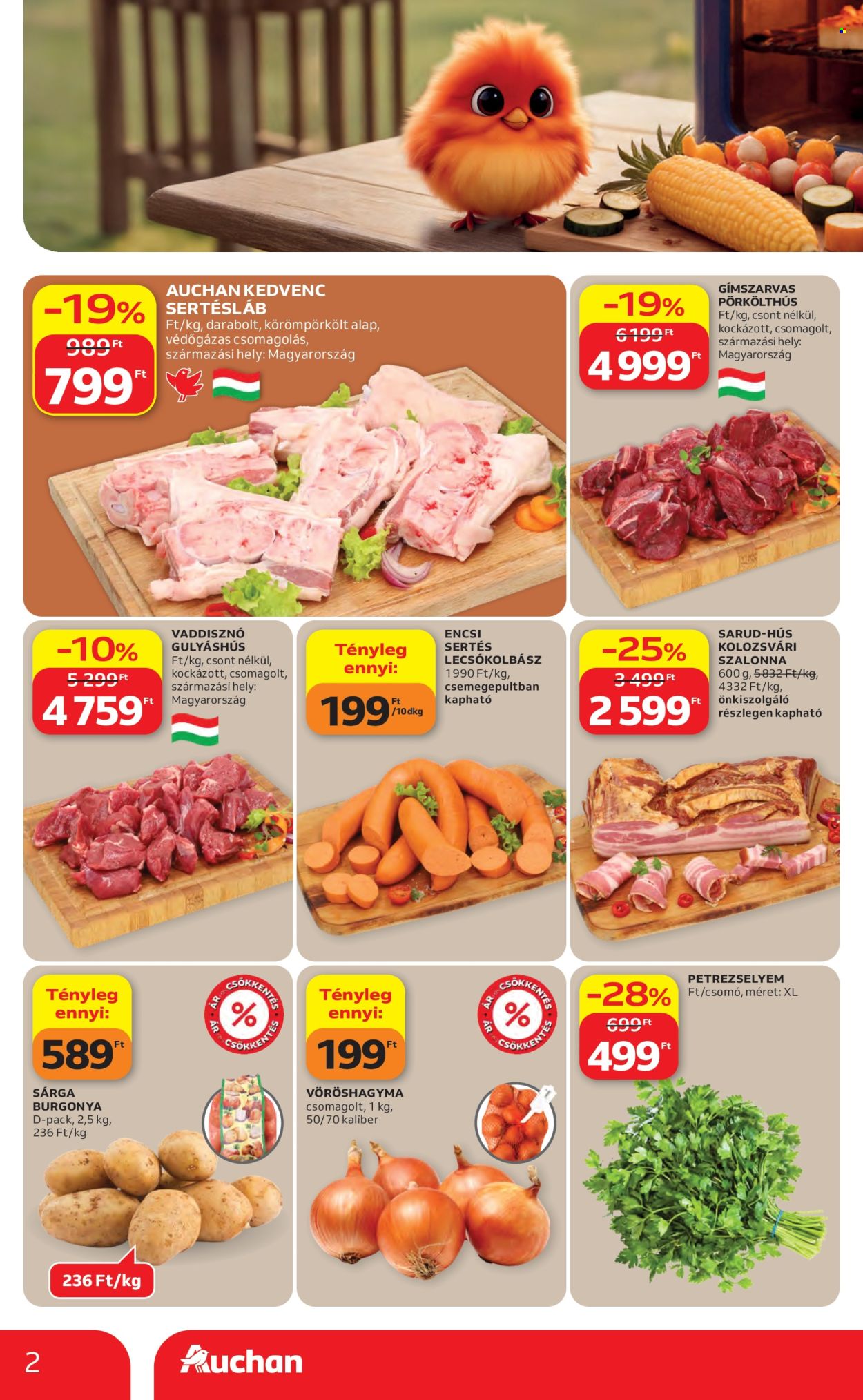 Auchan akciós újságok - 2026.04.16 - 2026.04.22. Oldal 2