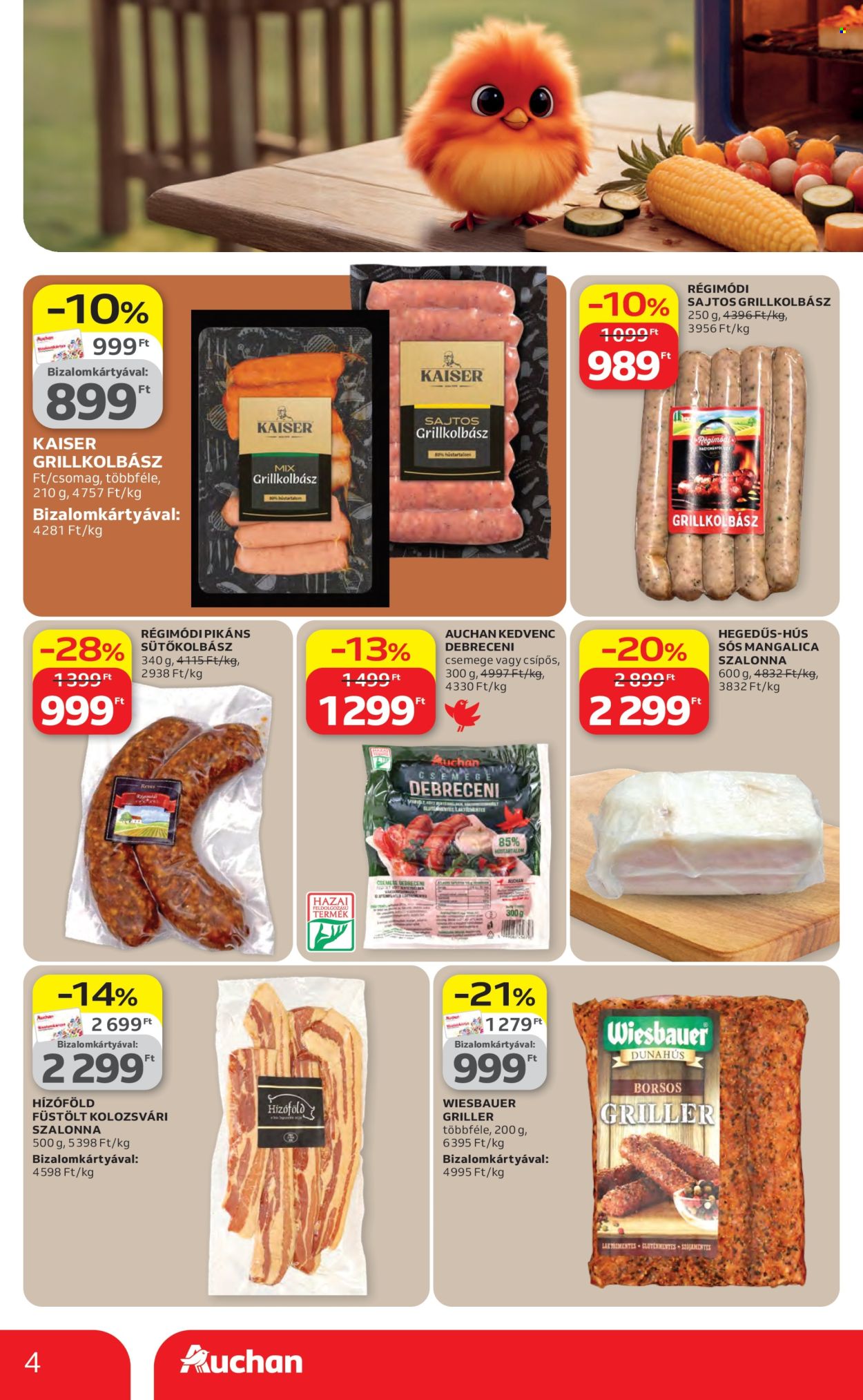 Auchan akciós újságok - 2026.04.16 - 2026.04.22. Oldal 4