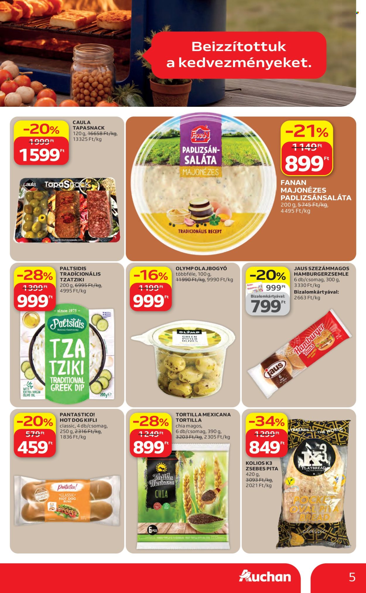 Auchan akciós újságok - 2026.04.16 - 2026.04.22. Oldal 5