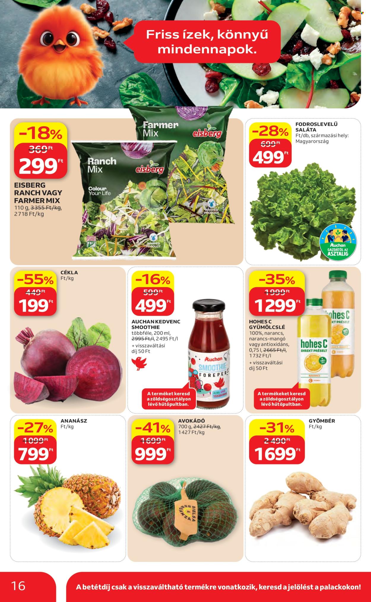 Auchan akciós újságok - 2026.04.16 - 2026.04.22. Oldal 16
