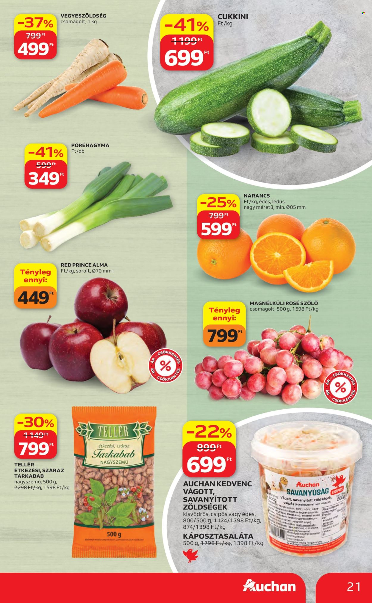 Auchan akciós újságok - 2026.04.16 - 2026.04.22. Oldal 21