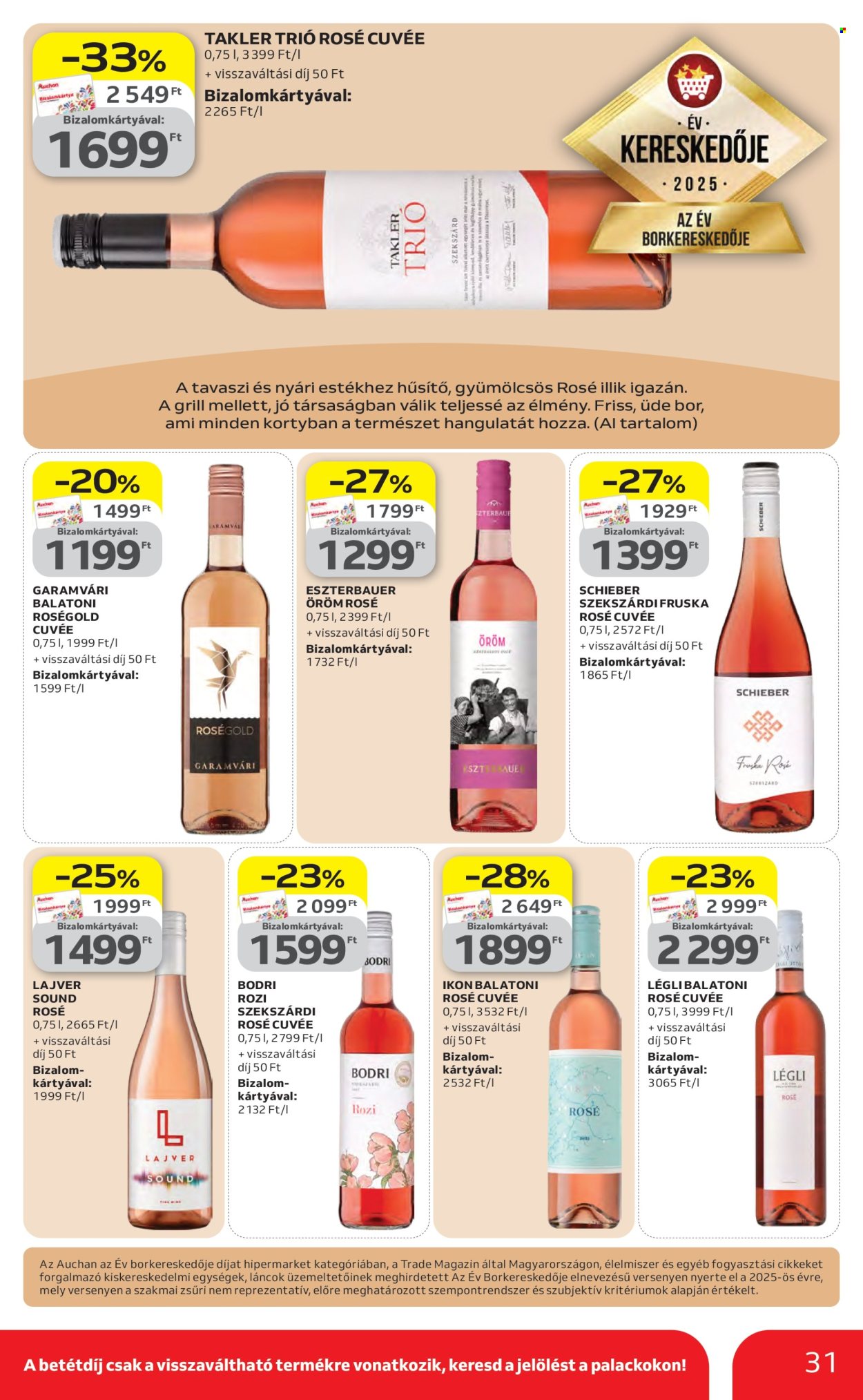 Auchan akciós újságok - 2026.04.16 - 2026.04.22. Oldal 31