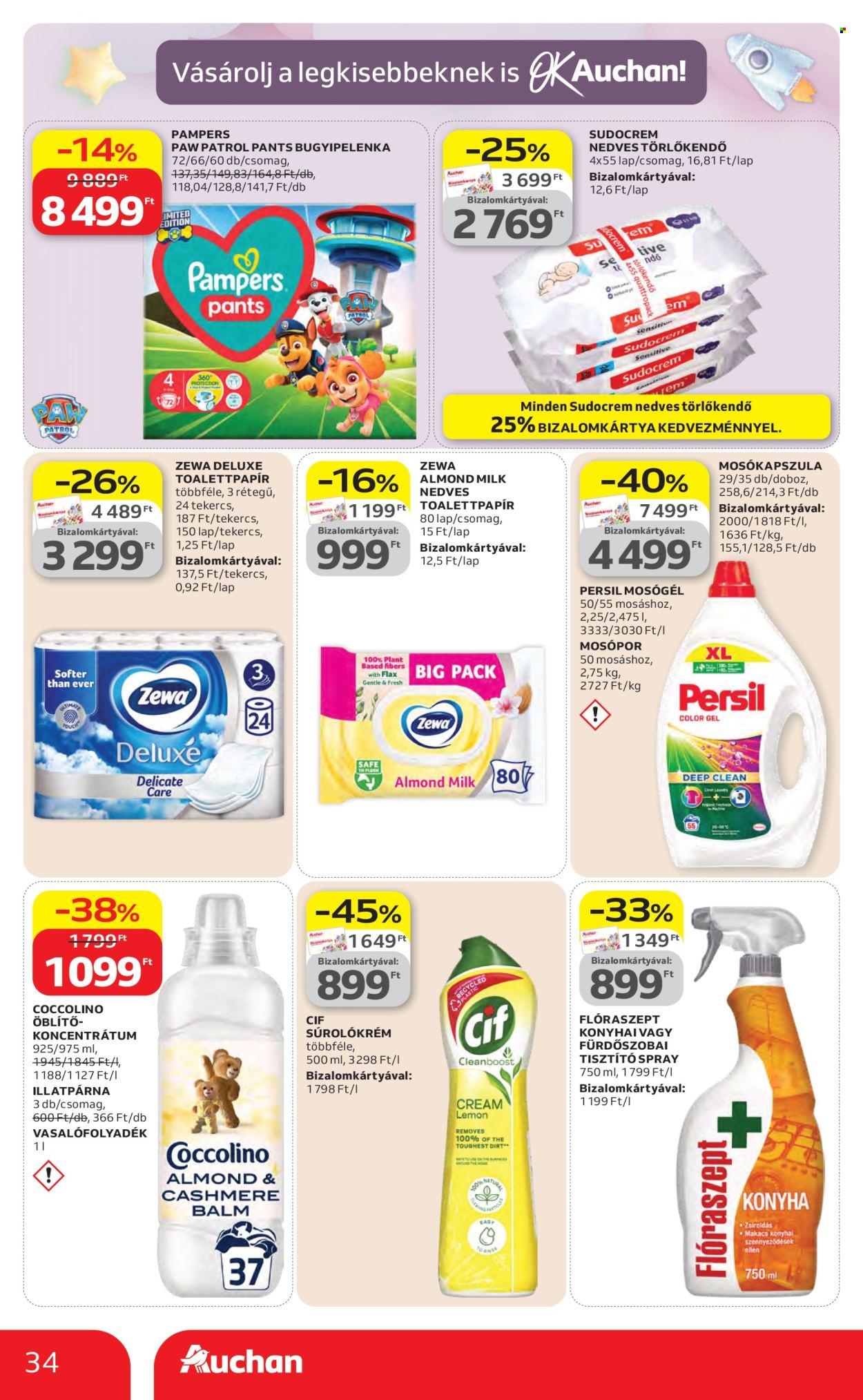 Auchan akciós újságok - 2026.04.16 - 2026.04.22. Oldal 34