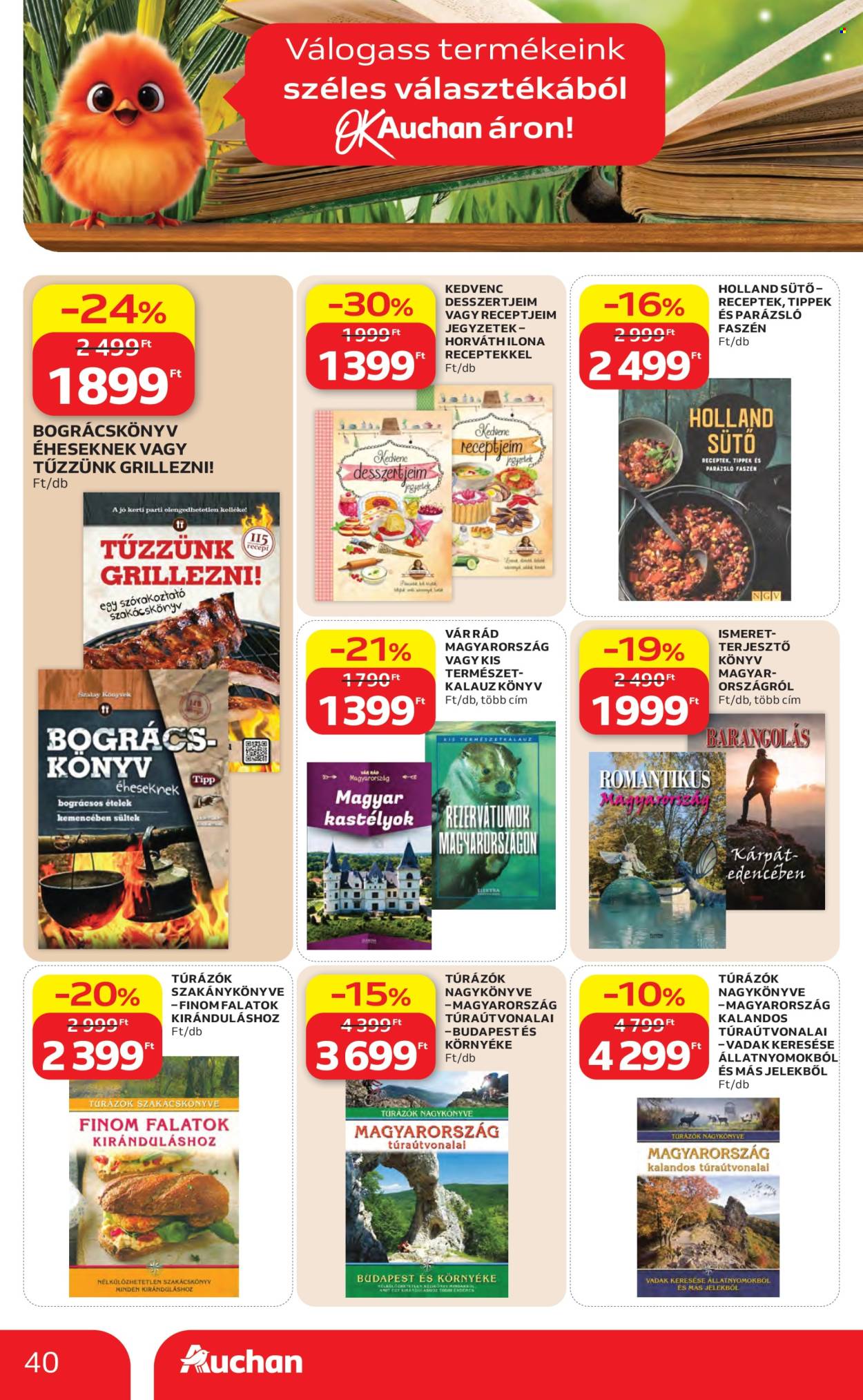 Auchan akciós újságok - 2026.04.16 - 2026.04.22. Oldal 40