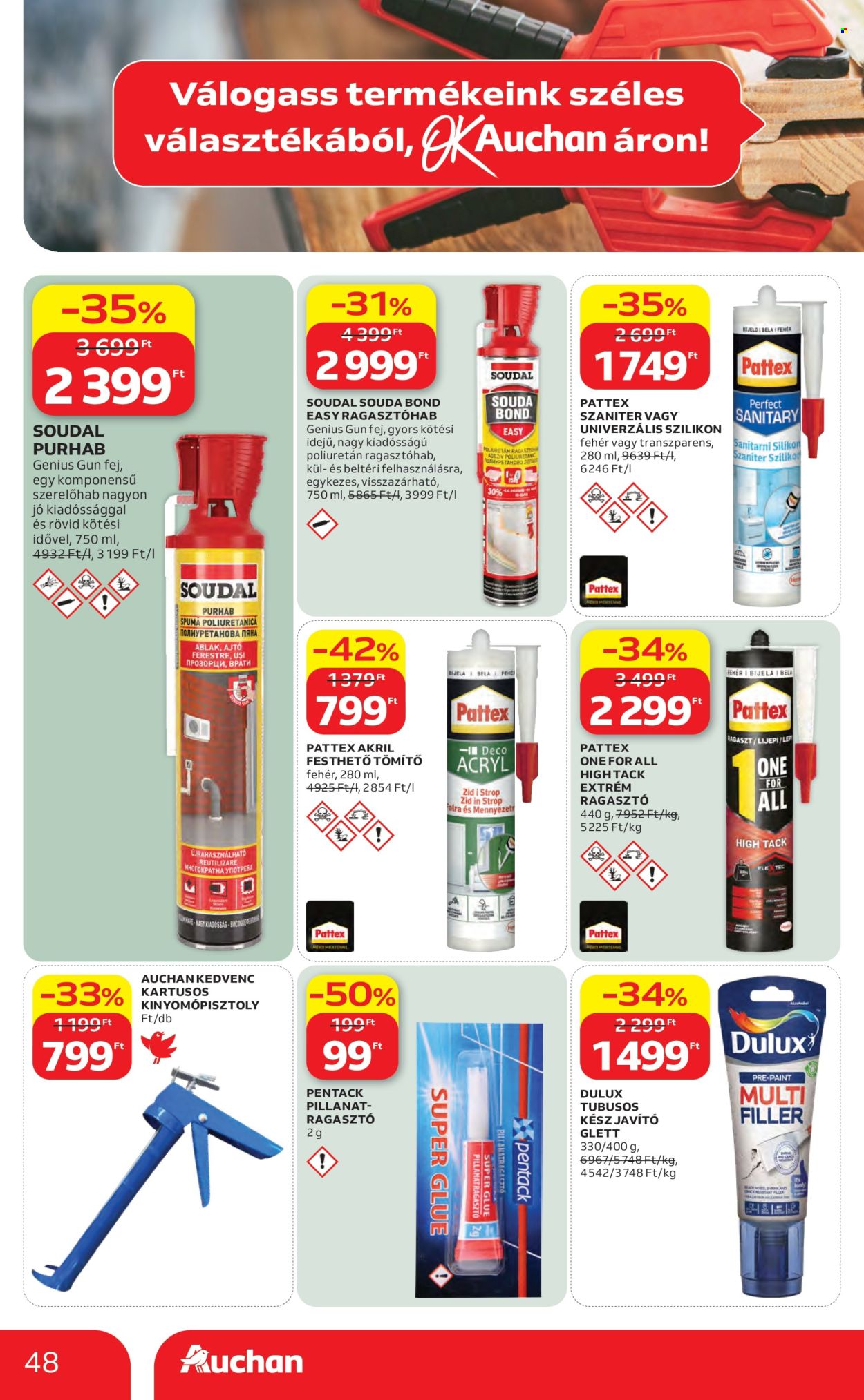 Auchan akciós újságok - 2026.04.16 - 2026.04.22. Oldal 48