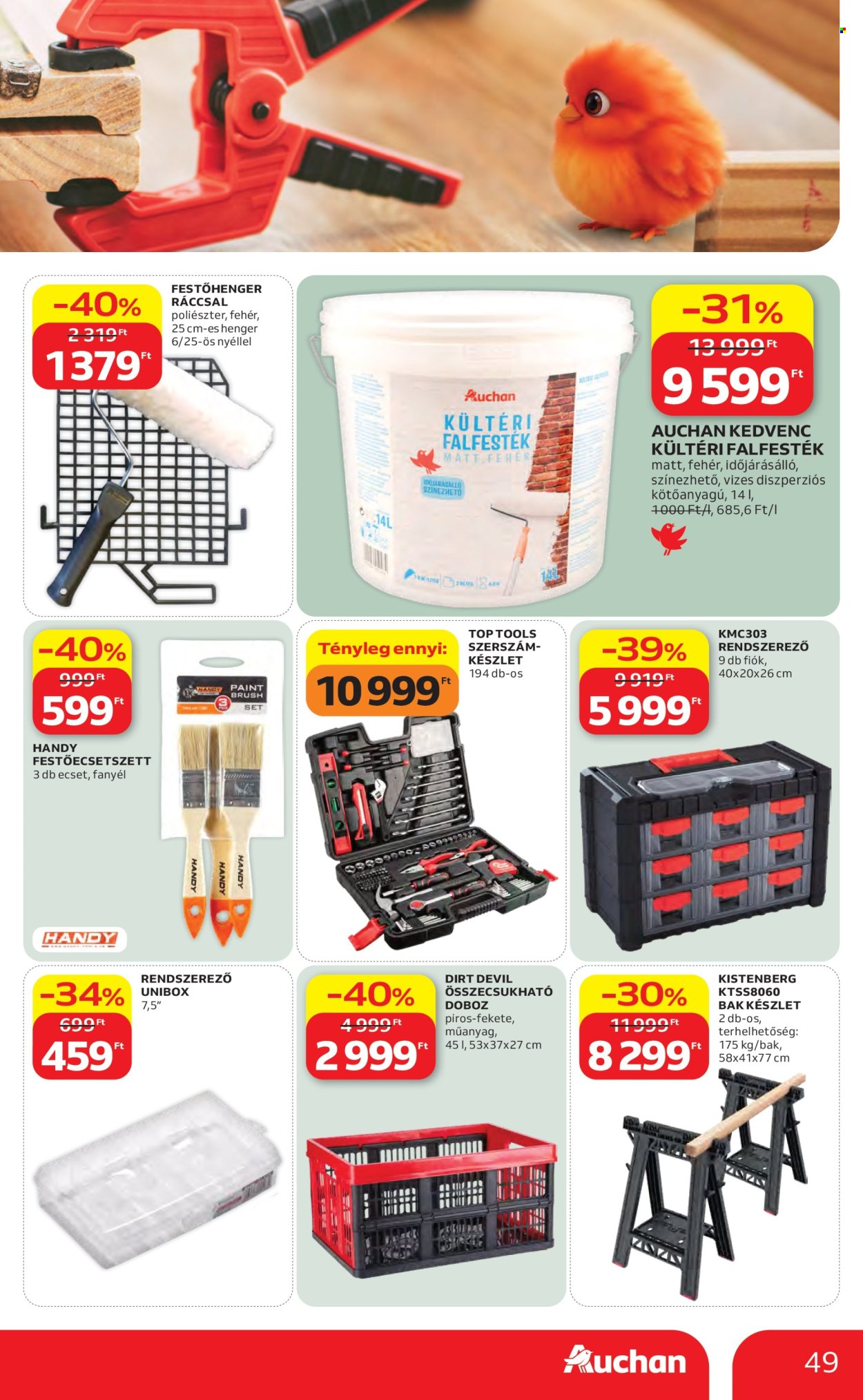 Auchan akciós újságok - 2026.04.16 - 2026.04.22. Oldal 49