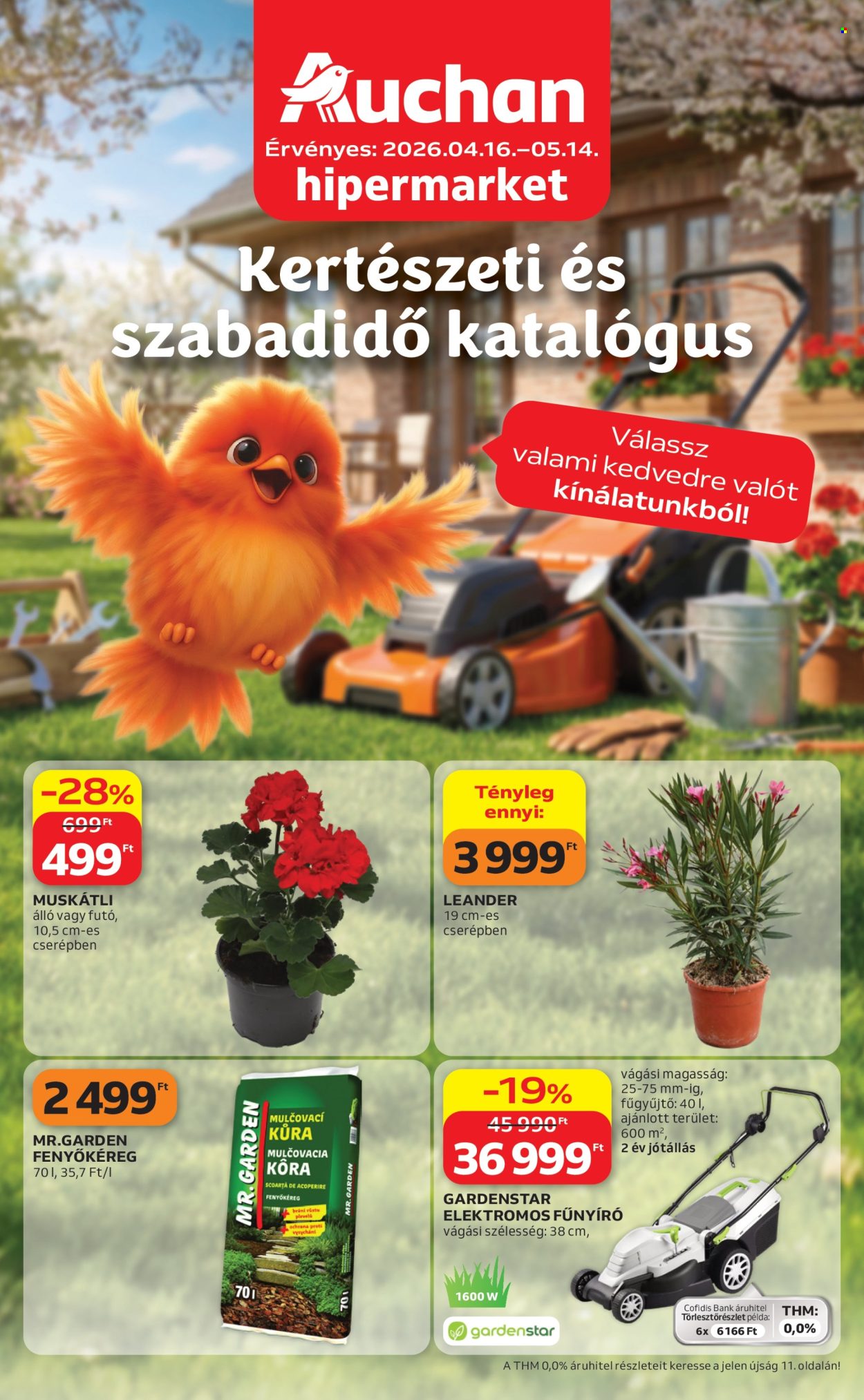 Auchan akciós újságok - 2026.04.16 - 2026.05.14. Oldal 1