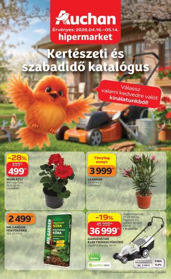 Újság Auchan - 2026.04.16 - 2026.05.14.