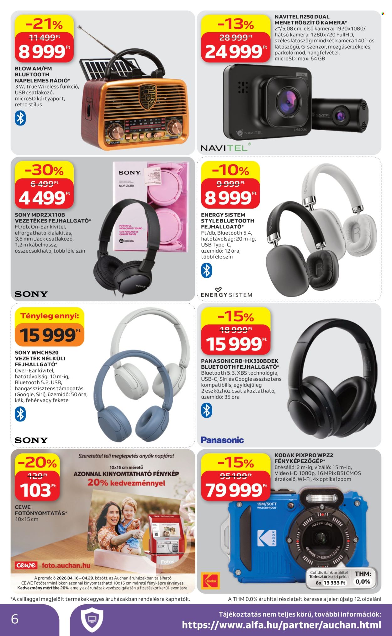 Auchan akciós újságok - 2026.04.16 - 2026.04.29. Oldal 6