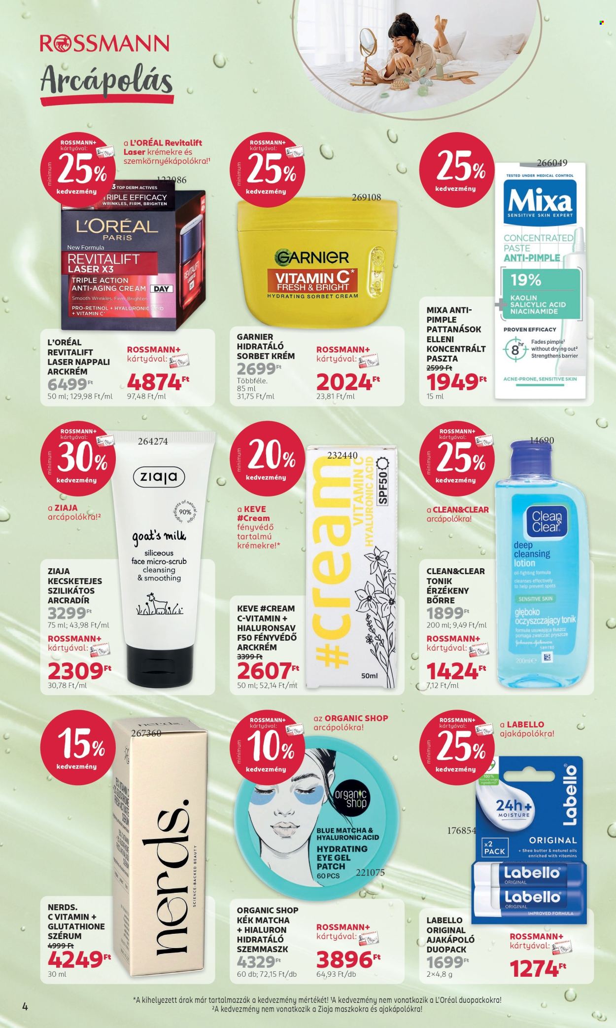 Rossmann akciós újságok - 2026.04.20 - 2026.05.01. Oldal 4