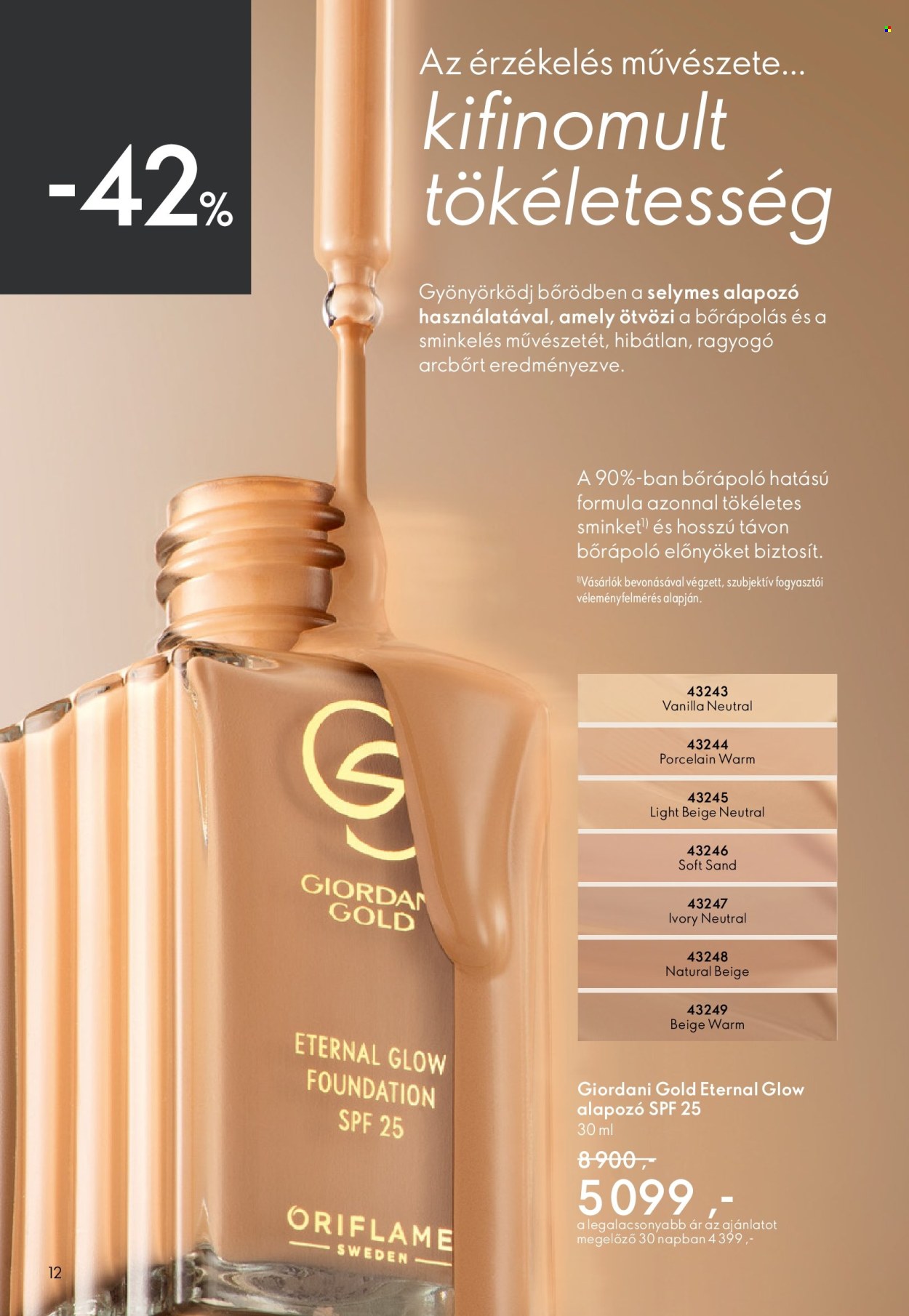 Oriflame akciós újságok - 2026.04.15 - 2026.05.05. Oldal 12
