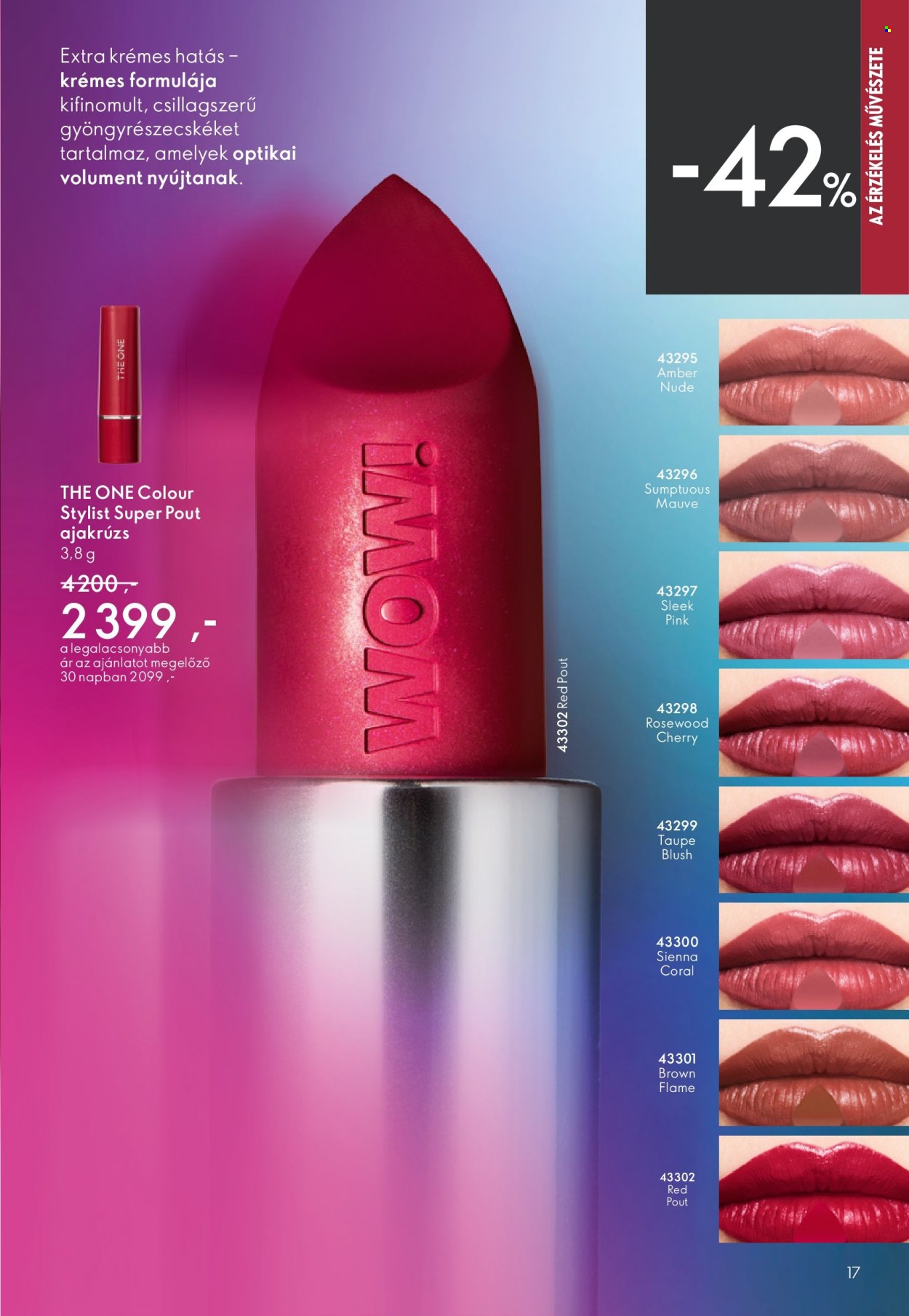 Oriflame akciós újságok - 2026.04.15 - 2026.05.05. Oldal 17