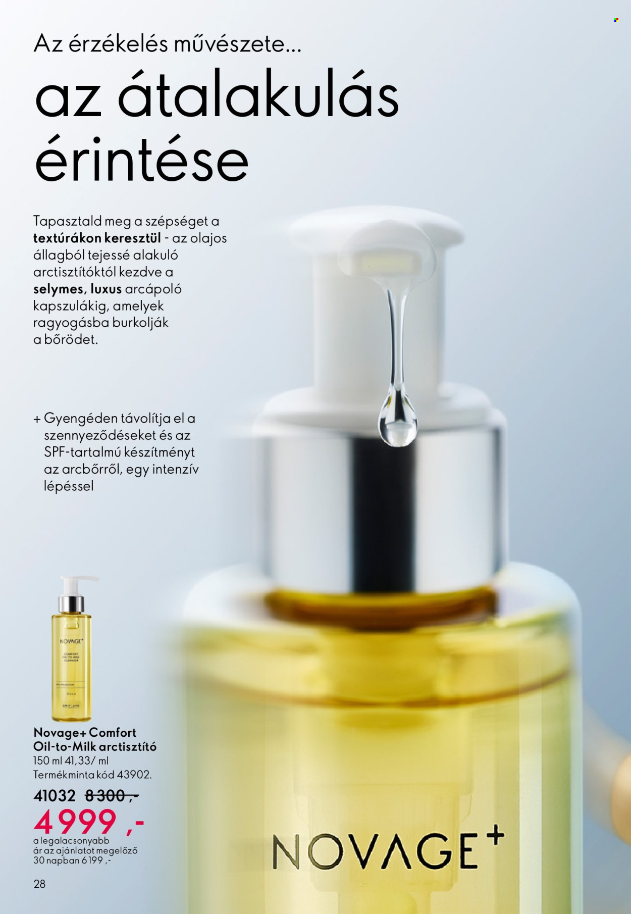 Oriflame akciós újságok - 2026.04.15 - 2026.05.05. Oldal 28