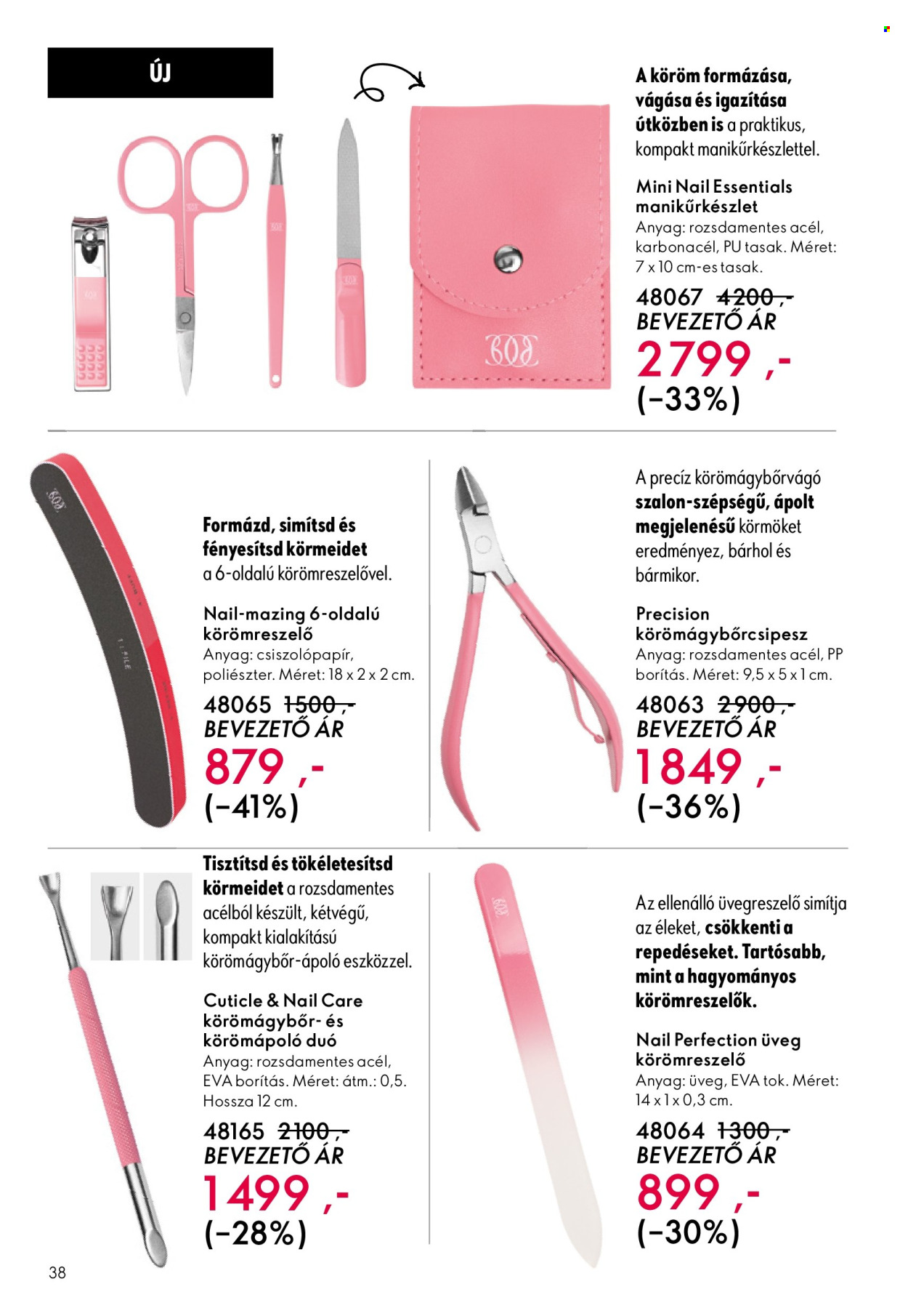 Oriflame akciós újságok - 2026.04.15 - 2026.05.05. Oldal 38