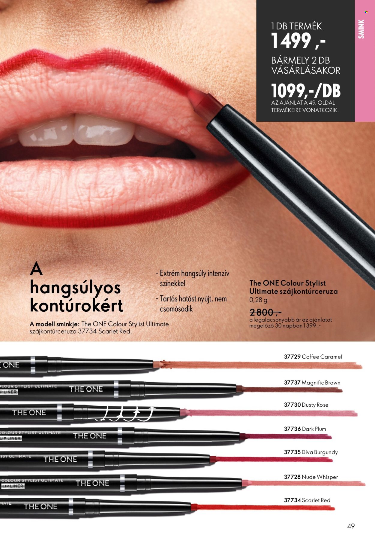 Oriflame akciós újságok - 2026.04.15 - 2026.05.05. Oldal 49