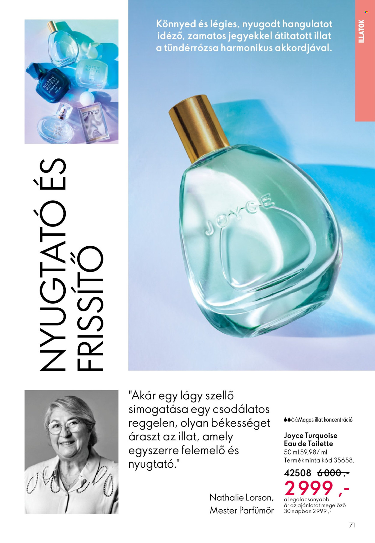Oriflame akciós újságok - 2026.04.15 - 2026.05.05. Oldal 71