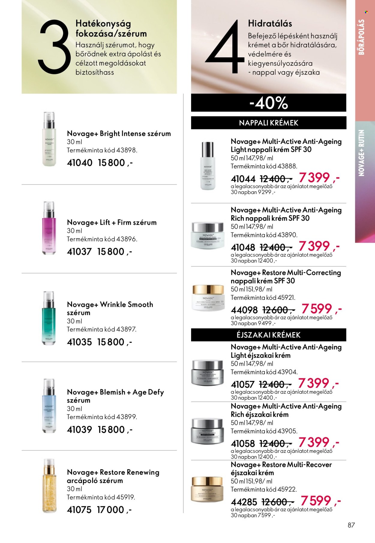 Oriflame akciós újságok - 2026.04.15 - 2026.05.05. Oldal 87