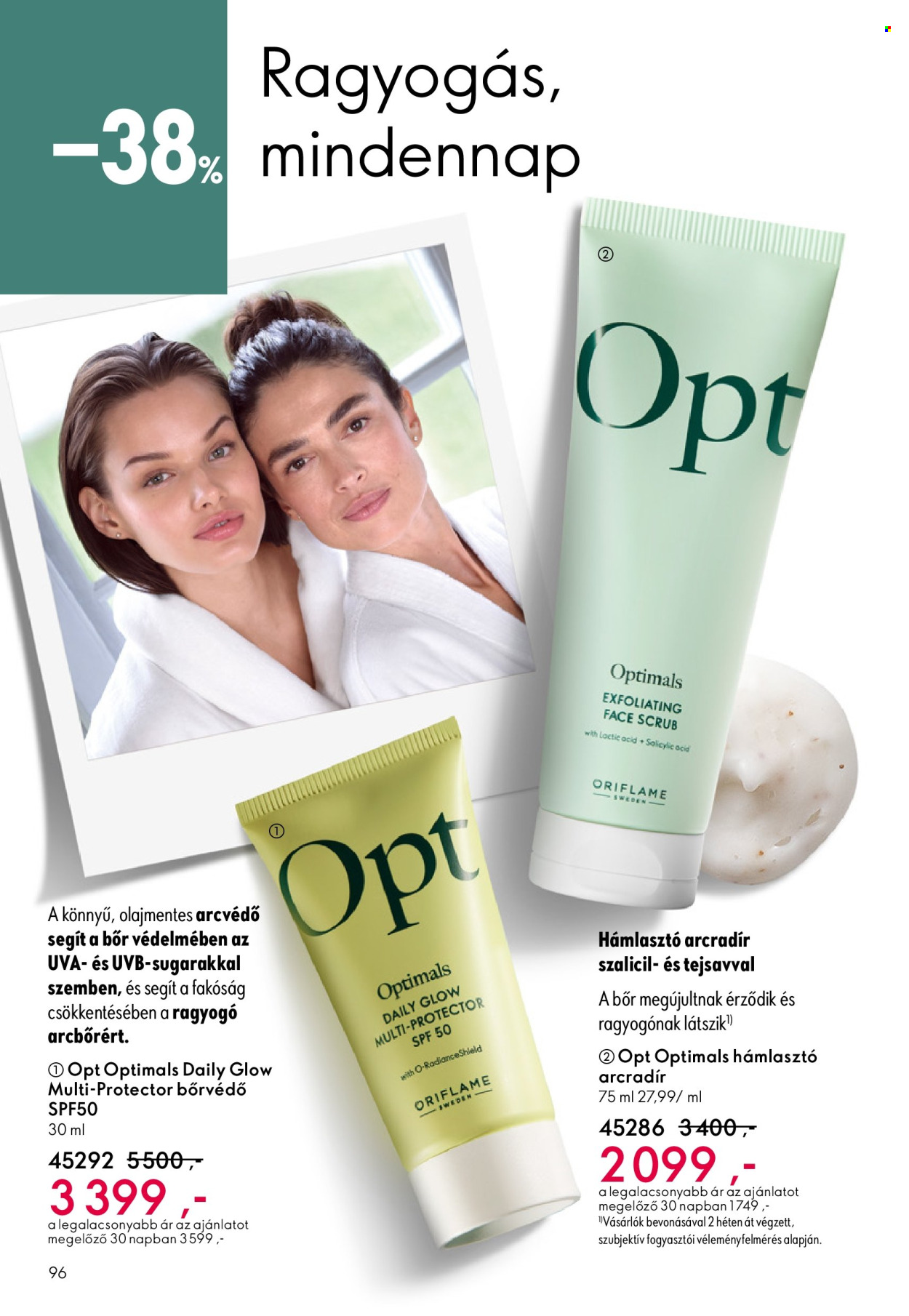Oriflame akciós újságok - 2026.04.15 - 2026.05.05. Oldal 96