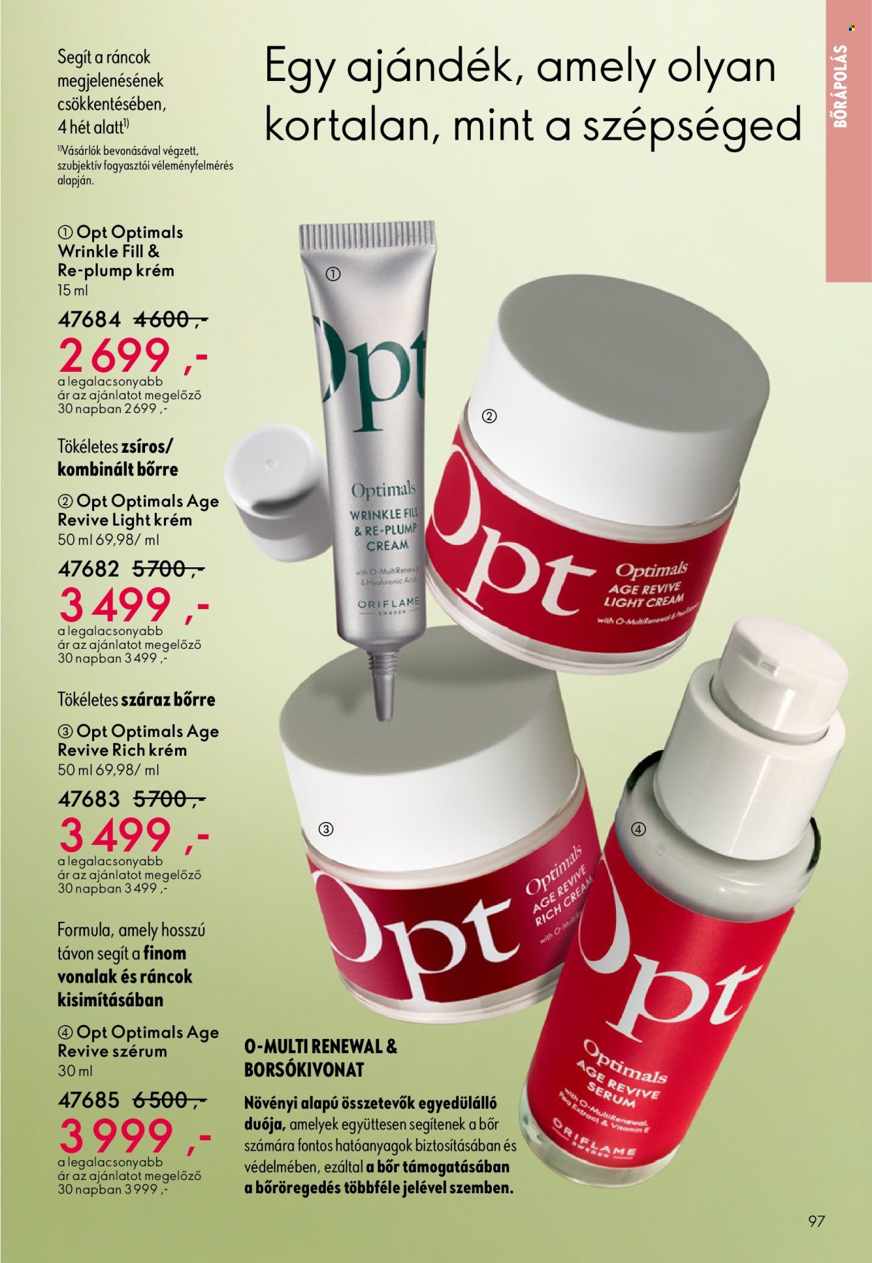 Oriflame akciós újságok - 2026.04.15 - 2026.05.05. Oldal 97