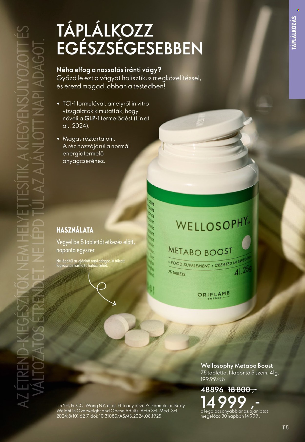 Oriflame akciós újságok - 2026.04.15 - 2026.05.05. Oldal 115