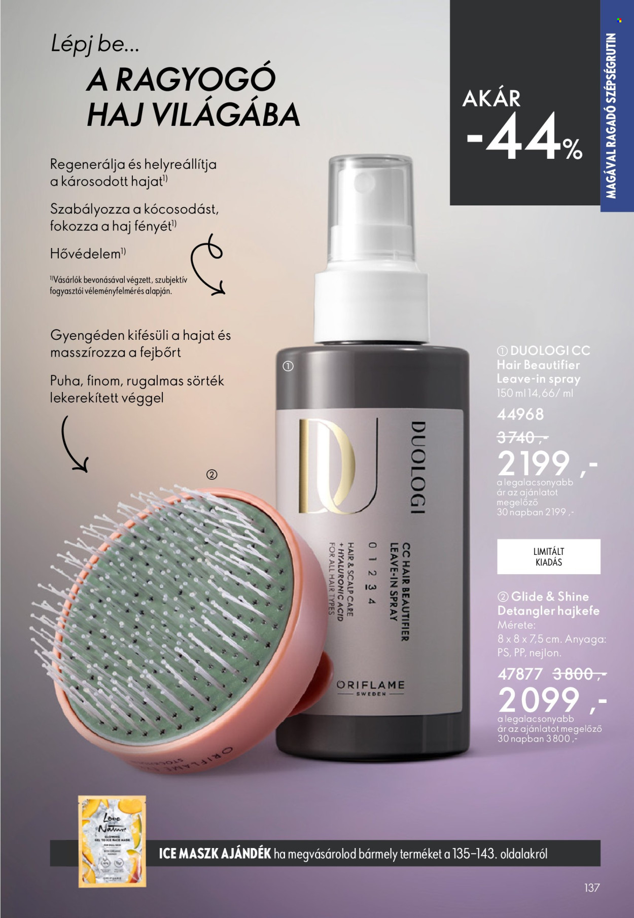 Oriflame akciós újságok - 2026.04.15 - 2026.05.05. Oldal 137