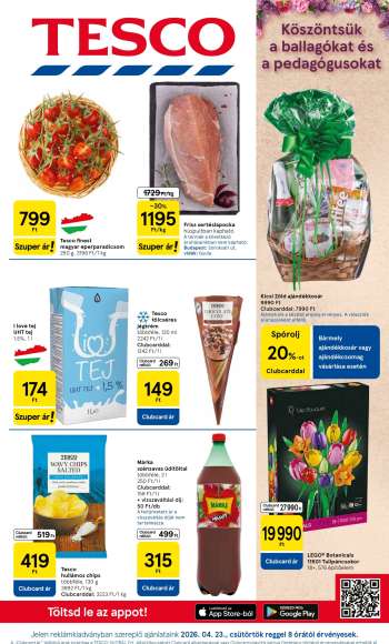 Újság TESCO - 2026.04.23 - 2026.04.29.