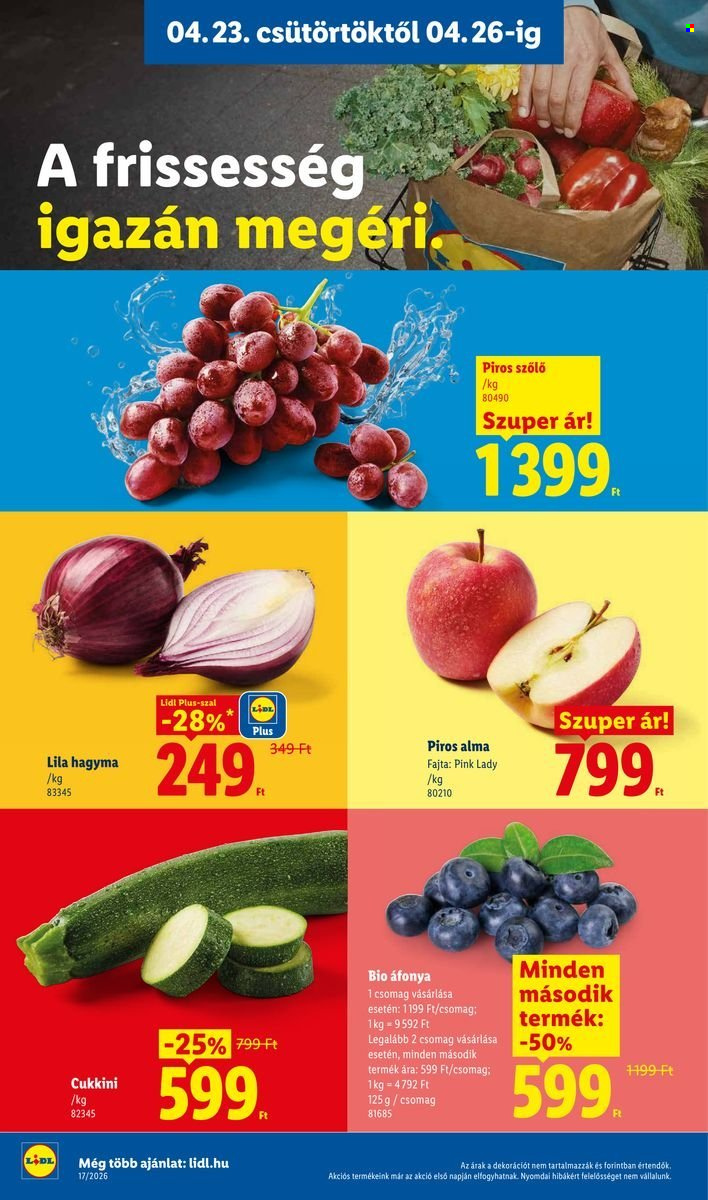 Lidl akciós újságok - 2026.04.23 - 2026.04.29. Oldal 2