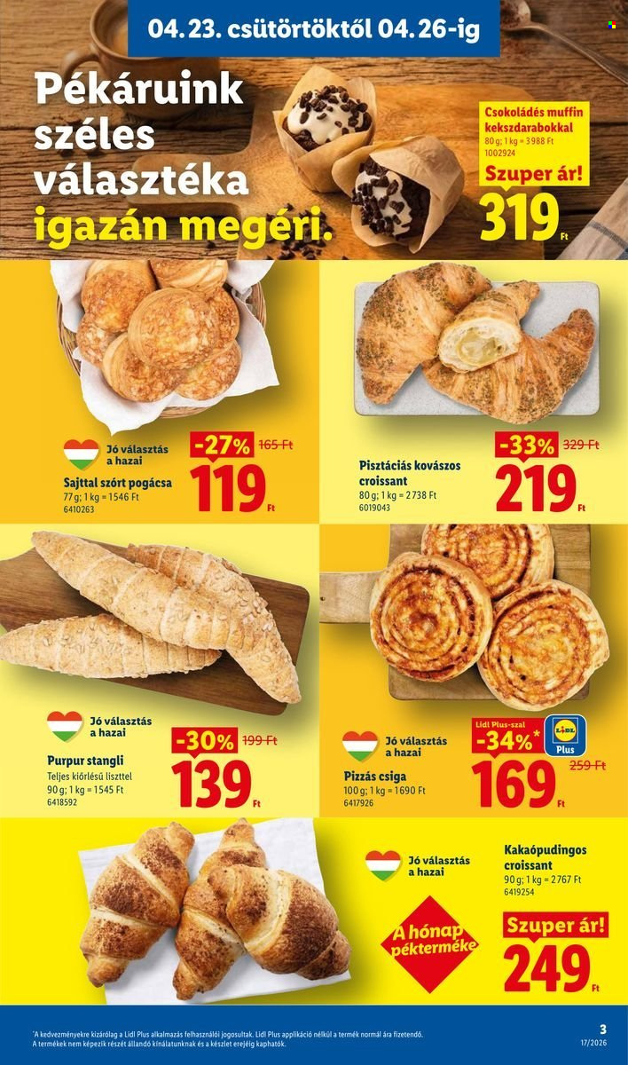 Lidl akciós újságok - 2026.04.23 - 2026.04.29. Oldal 3