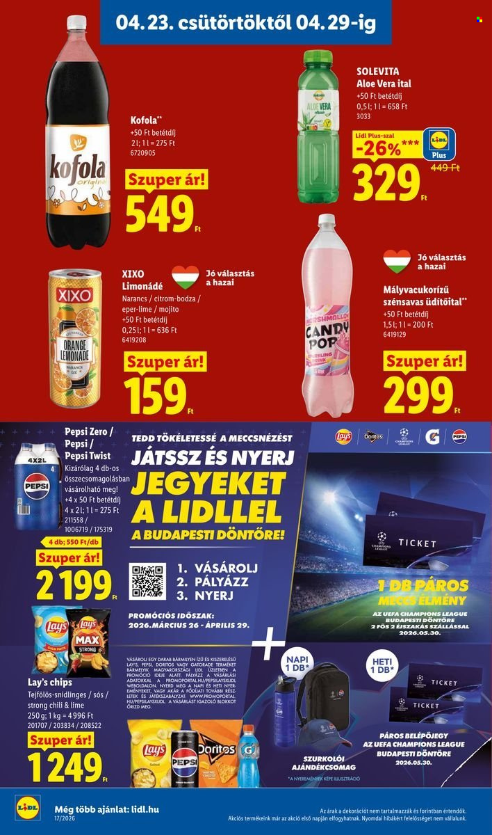 Lidl akciós újságok - 2026.04.23 - 2026.04.29. Oldal 10