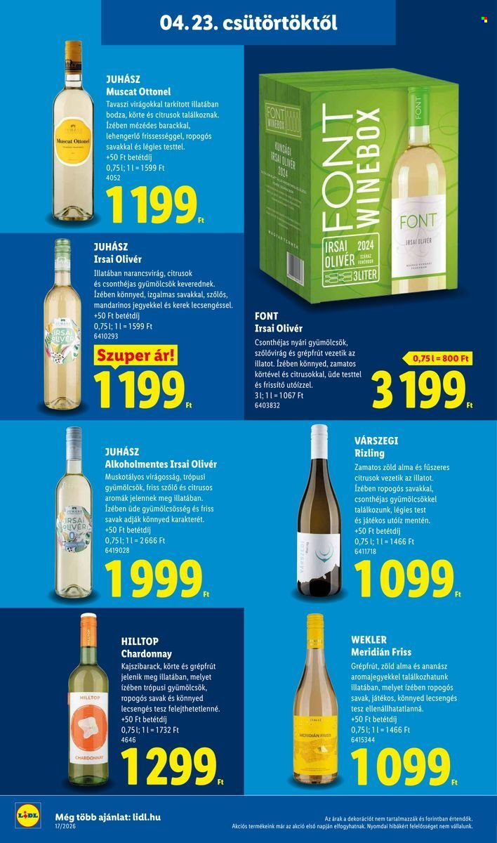 Lidl akciós újságok - 2026.04.23 - 2026.04.29. Oldal 16