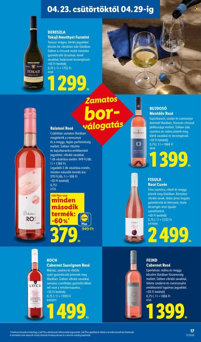 Lidl akciós újságok - 2026.04.23 - 2026.04.29. Oldal 17