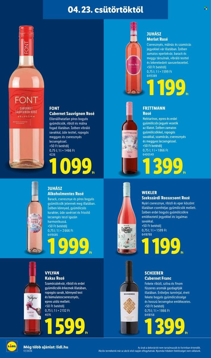 Lidl akciós újságok - 2026.04.23 - 2026.04.29. Oldal 18