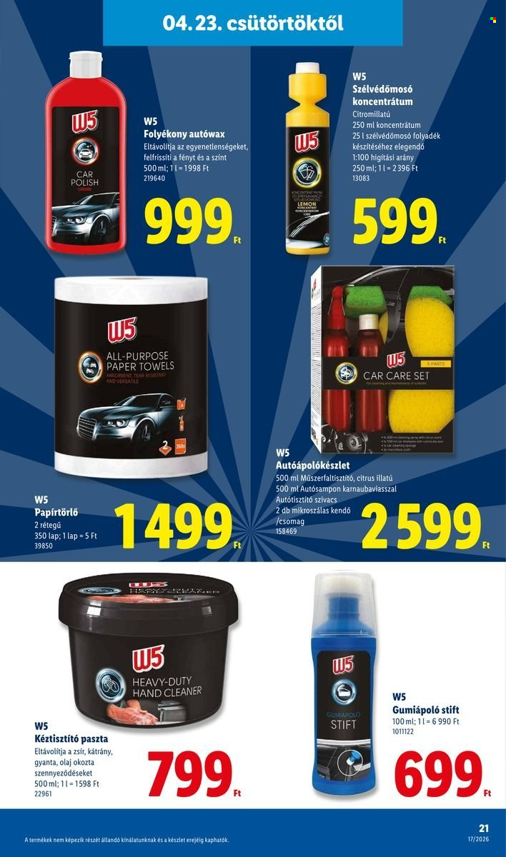Lidl akciós újságok - 2026.04.23 - 2026.04.29. Oldal 21