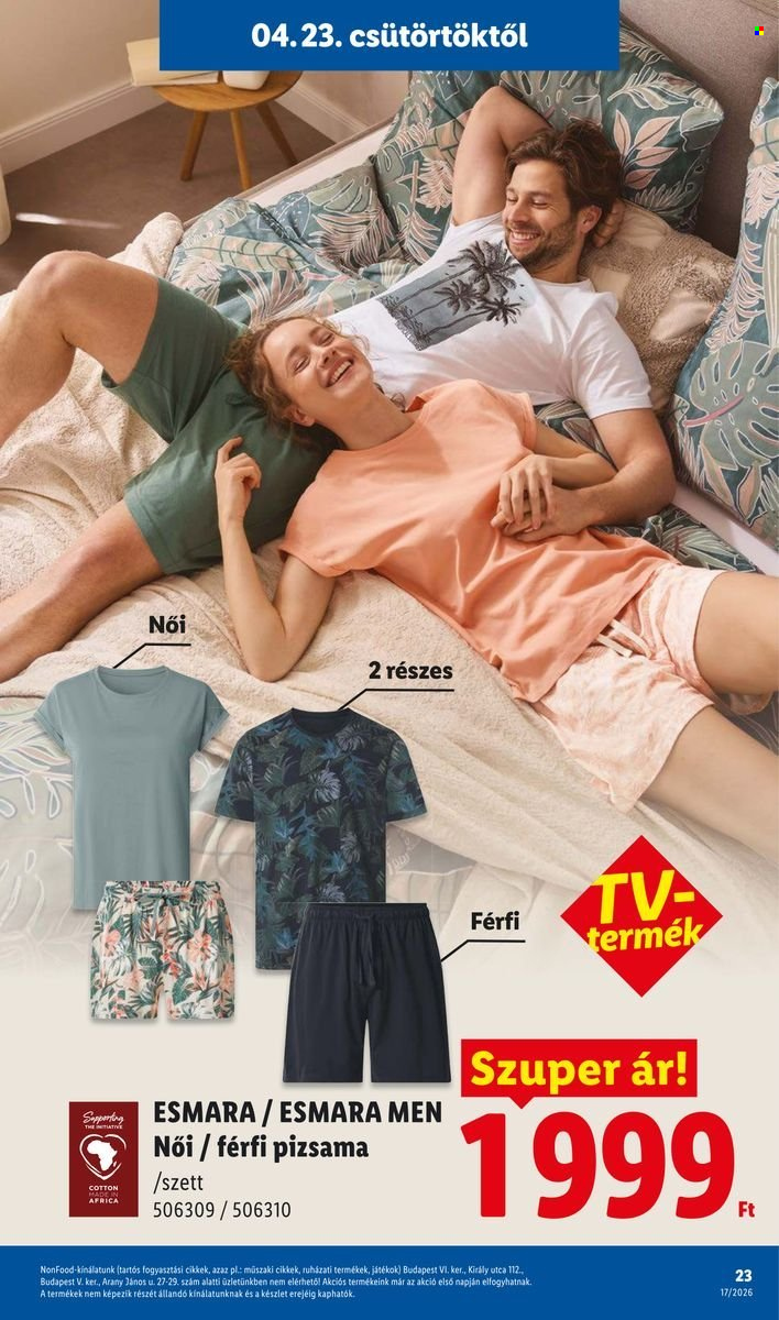 Lidl akciós újságok - 2026.04.23 - 2026.04.29. Oldal 23