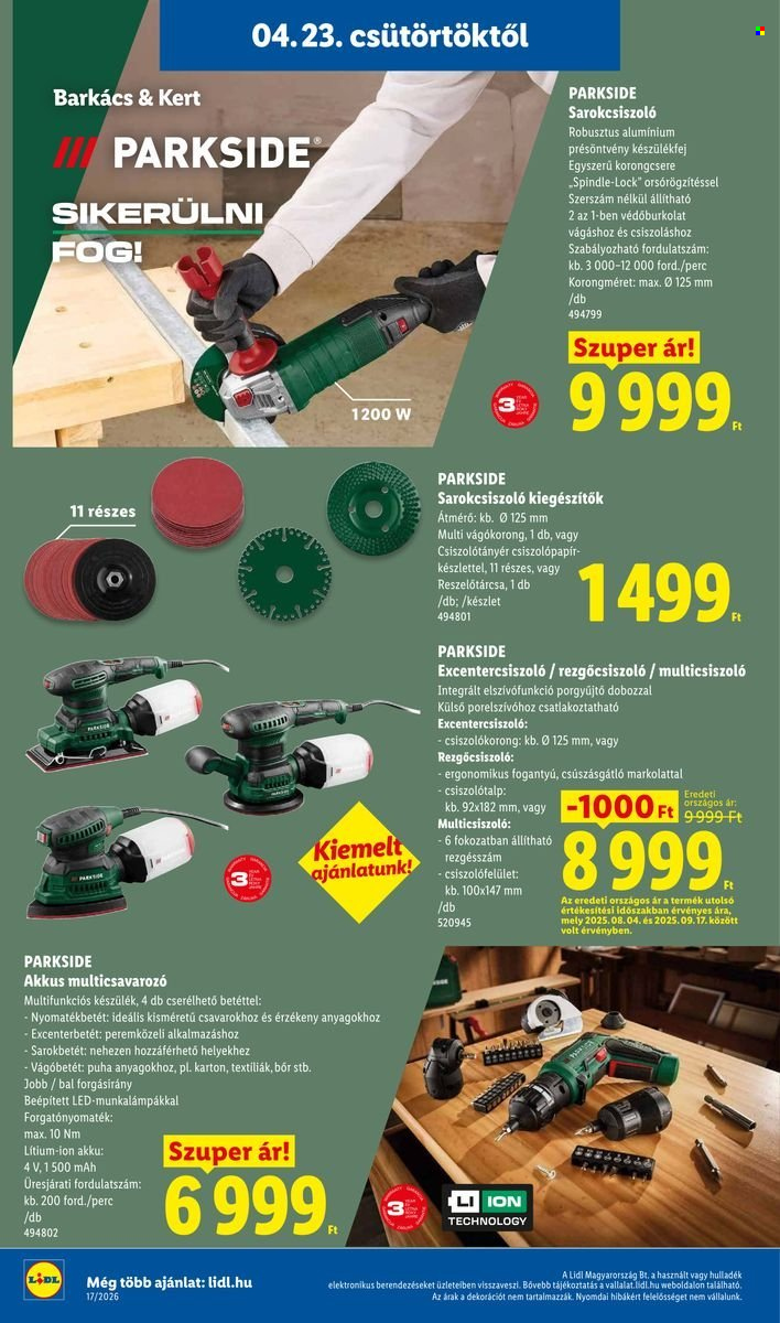 Lidl akciós újságok - 2026.04.23 - 2026.04.29. Oldal 28