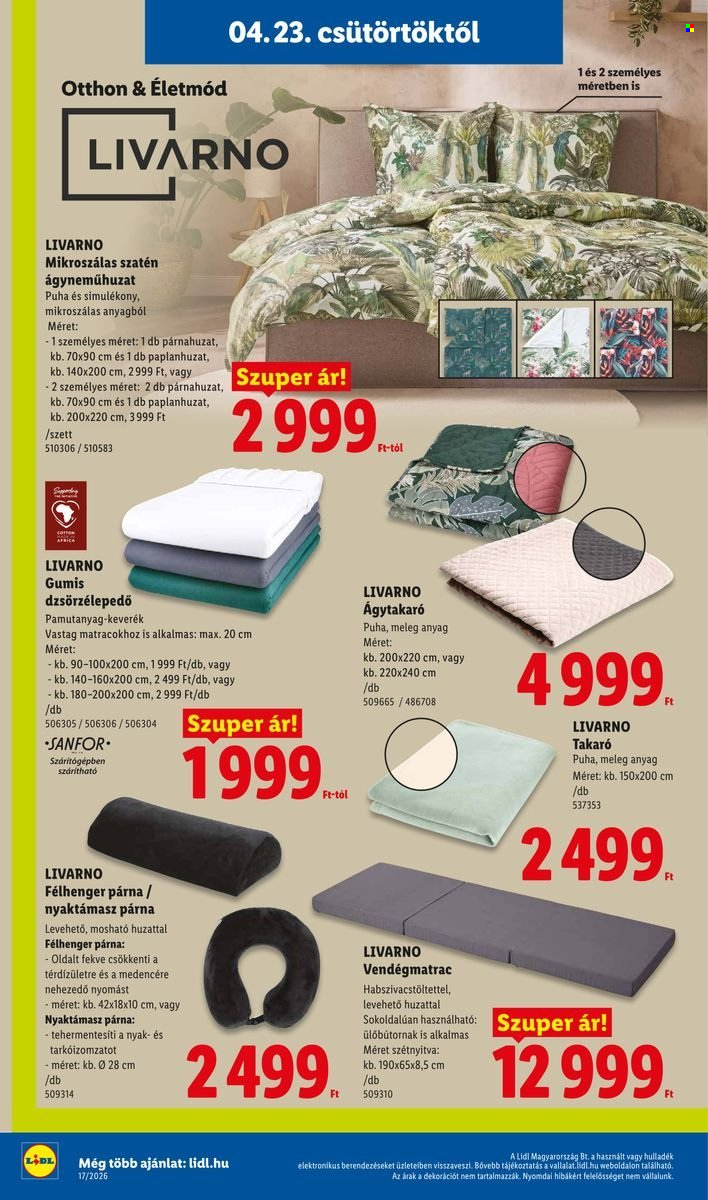 Lidl akciós újságok - 2026.04.23 - 2026.04.29. Oldal 2