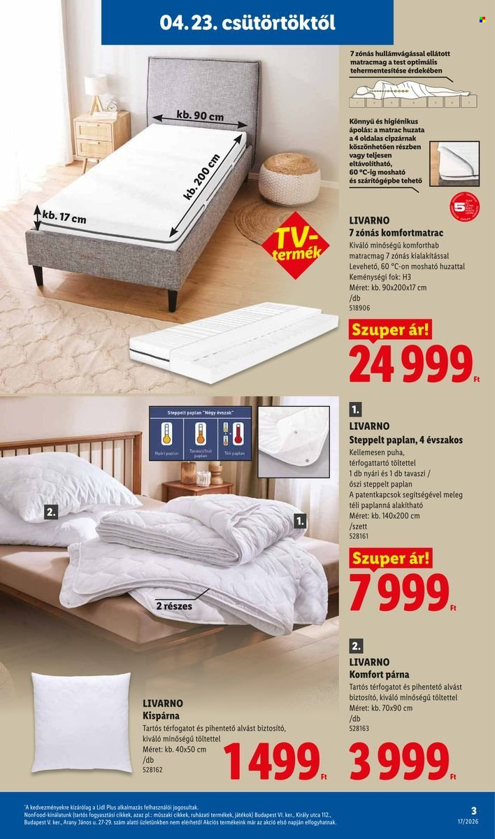 Lidl akciós újságok - 2026.04.23 - 2026.04.29. Oldal 3