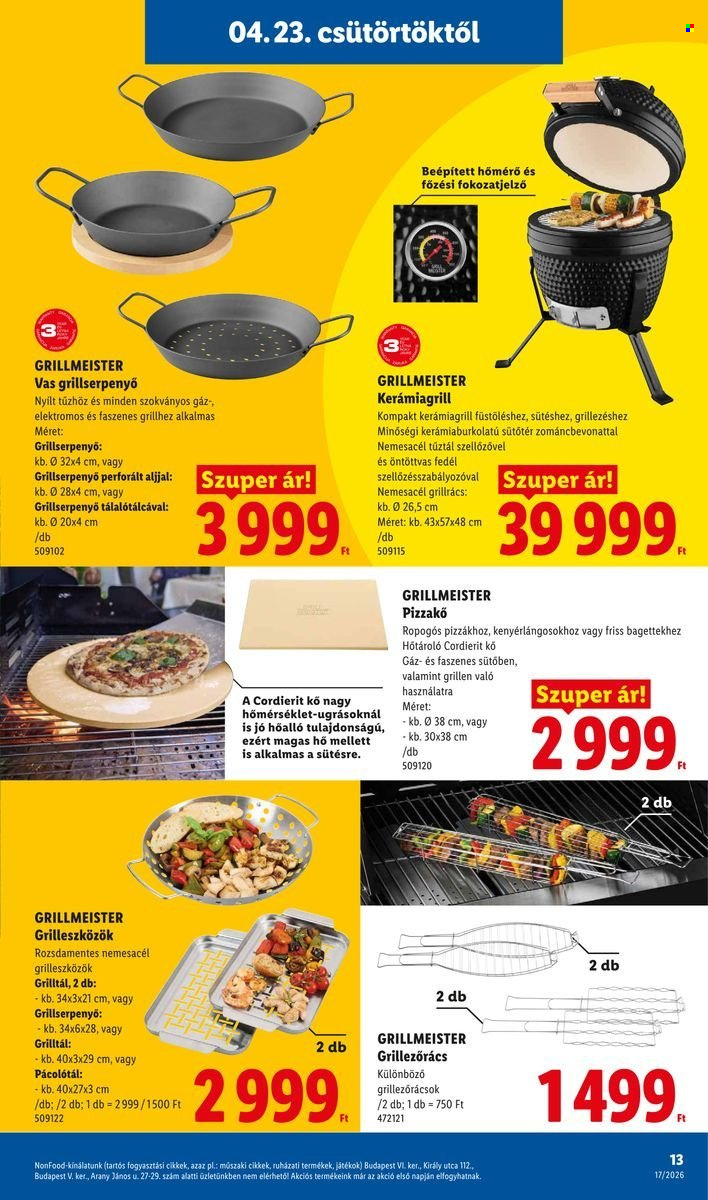 Lidl akciós újságok - 2026.04.23 - 2026.04.29. Oldal 13