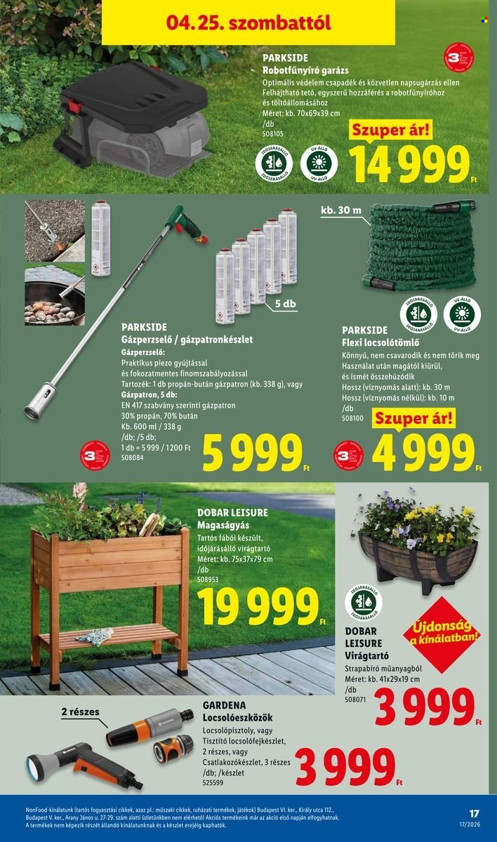 Lidl akciós újságok - 2026.04.23 - 2026.04.29. Oldal 17