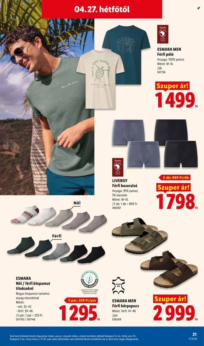 Lidl akciós újságok - 2026.04.23 - 2026.04.29. Oldal 21