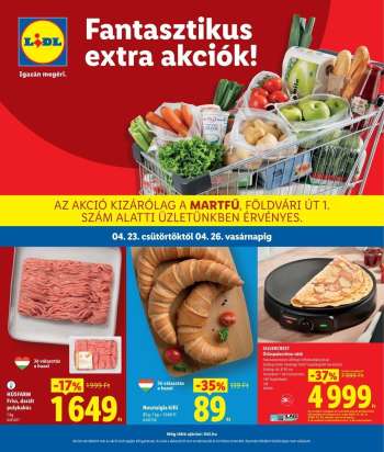 Újság Lidl - 2026.04.23 - 2026.04.26.