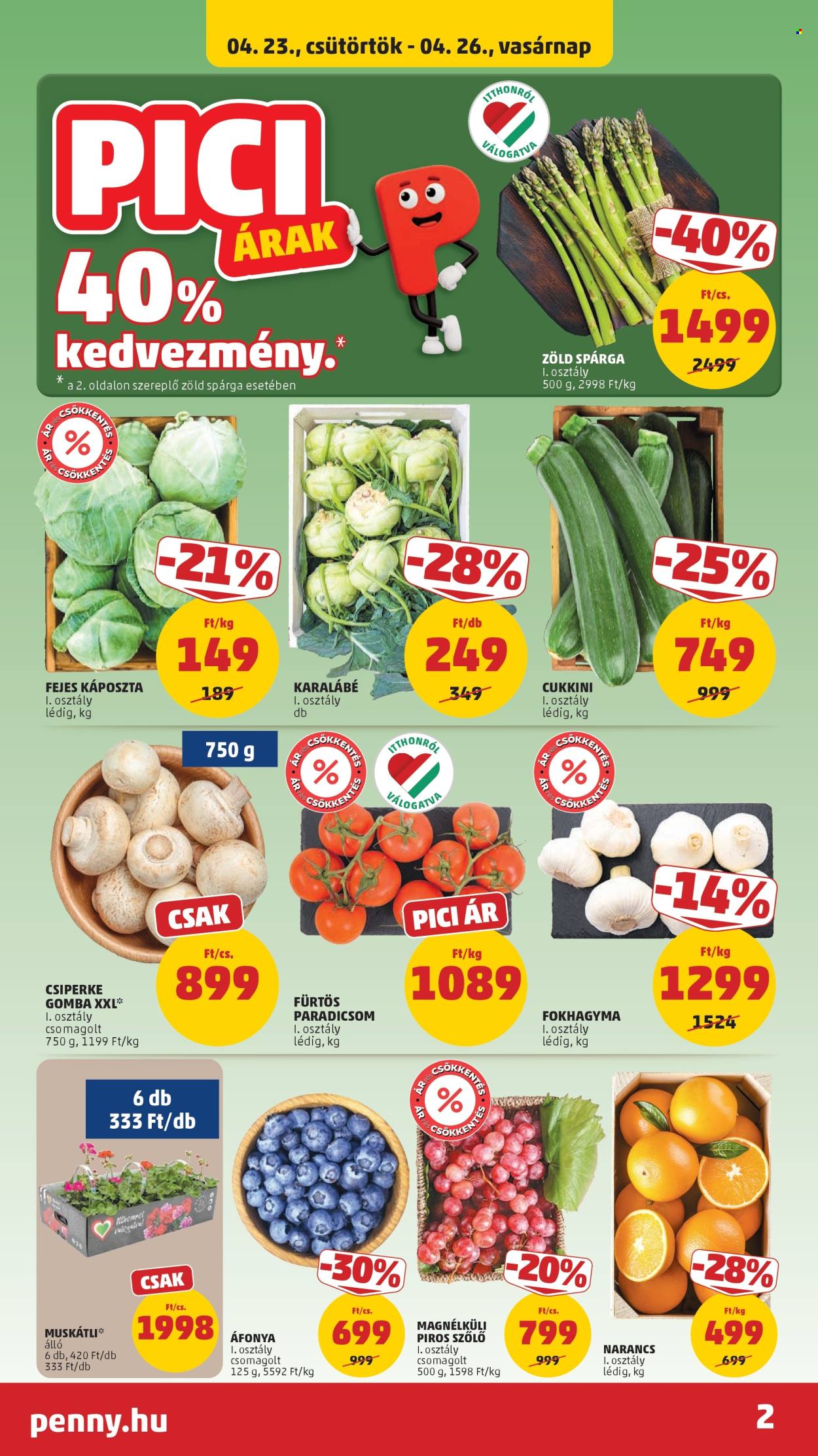 Penny Market akciós újságok - 2026.04.23 - 2026.04.28. Oldal 2