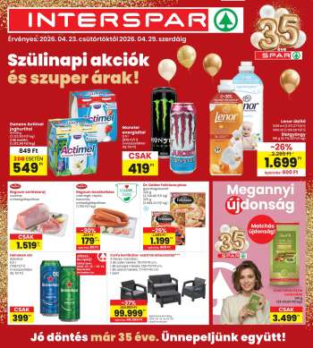 Újság INTERSPAR - 2026.04.23 - 2026.04.29.