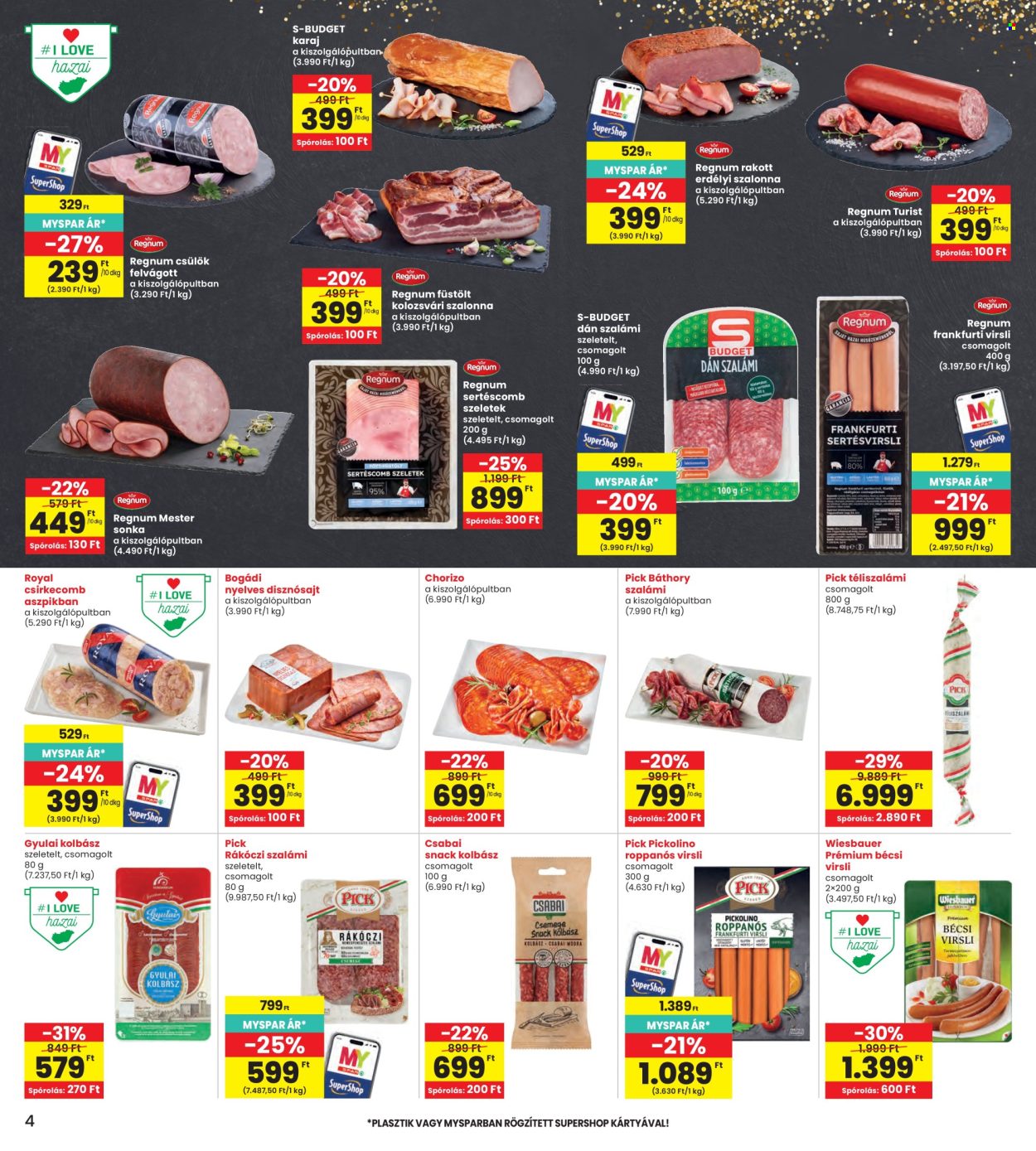 INTERSPAR akciós újságok - 2026.04.23 - 2026.04.29. Oldal 4