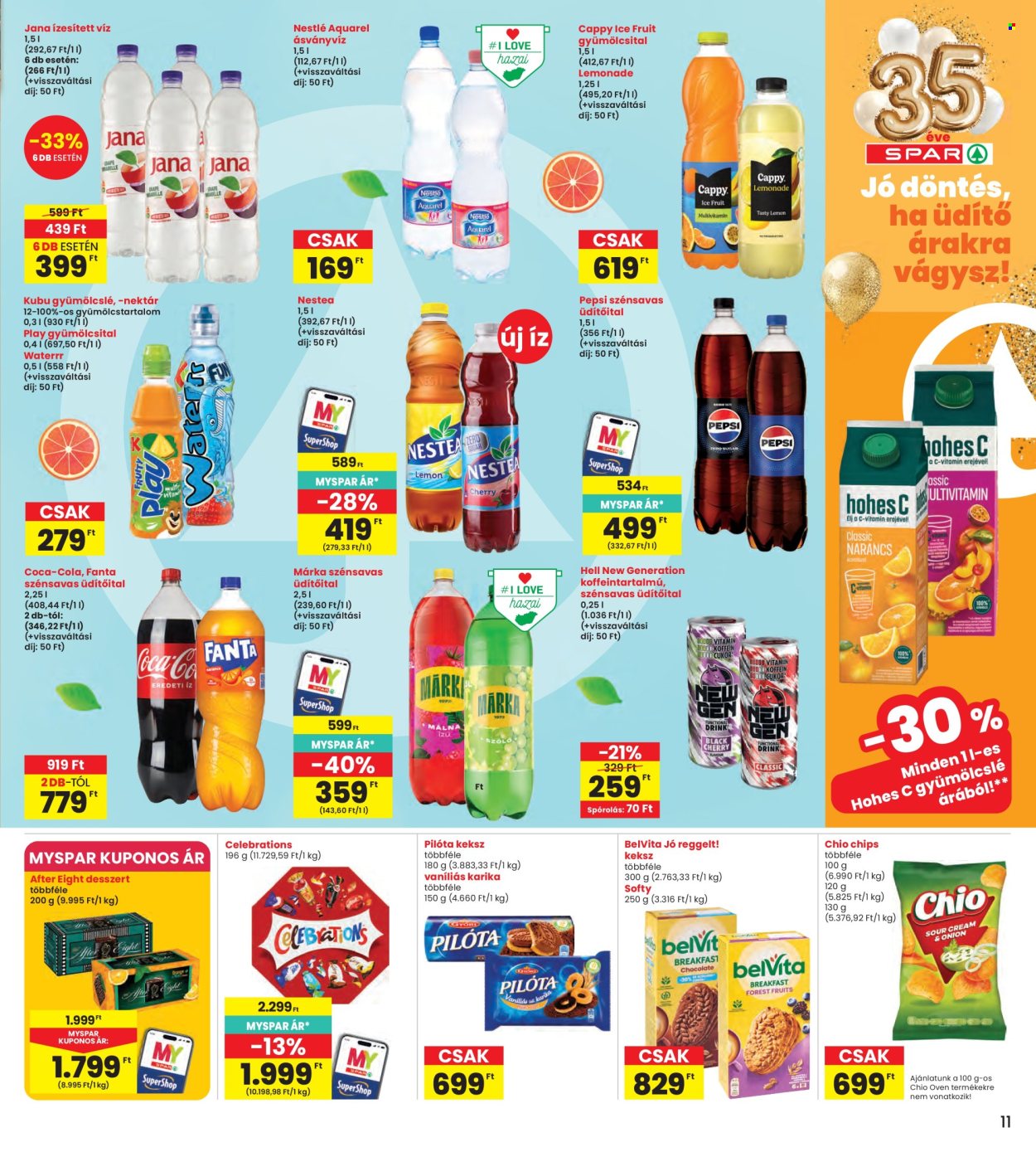 INTERSPAR akciós újságok - 2026.04.23 - 2026.04.29. Oldal 11