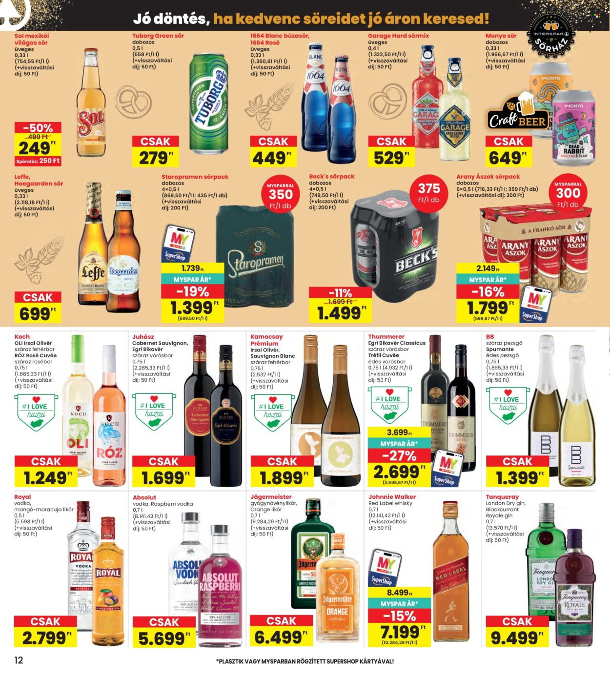 INTERSPAR akciós újságok - 2026.04.23 - 2026.04.29. Oldal 12