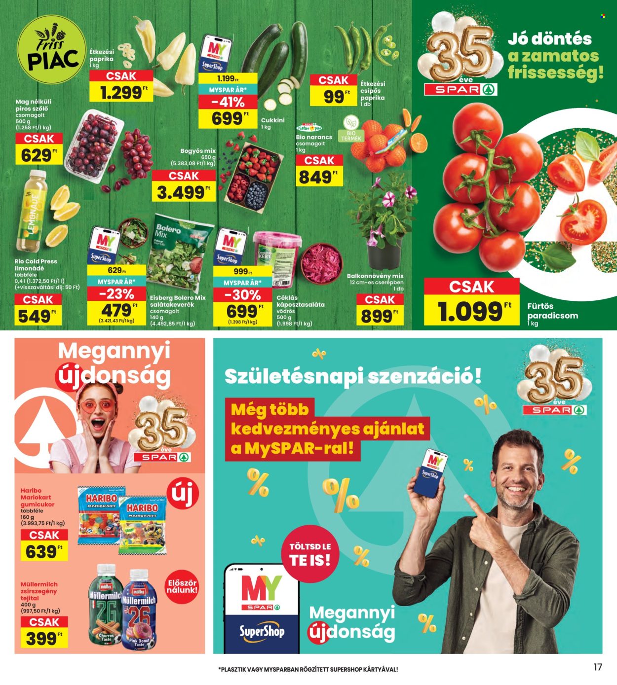 INTERSPAR akciós újságok - 2026.04.23 - 2026.04.29. Oldal 17