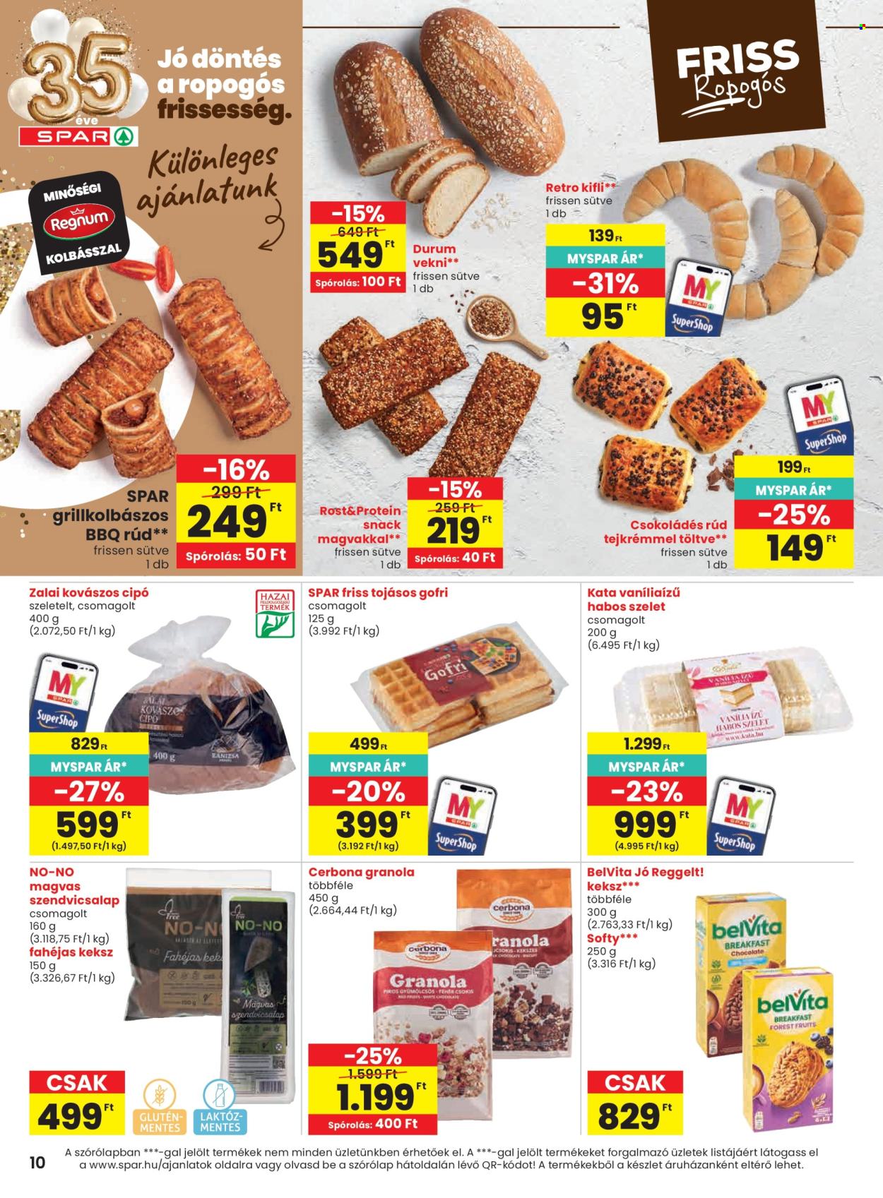 SPAR akciós újságok - 2026.04.23 - 2026.04.29. Oldal 10