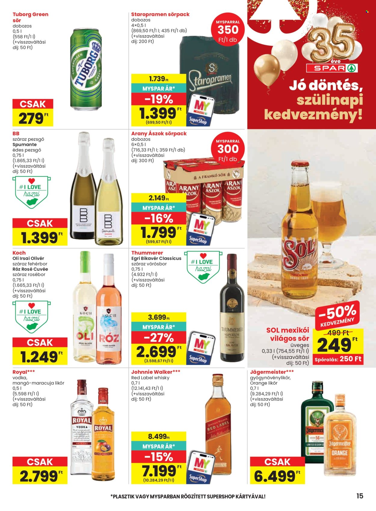 SPAR akciós újságok - 2026.04.23 - 2026.04.29. Oldal 15
