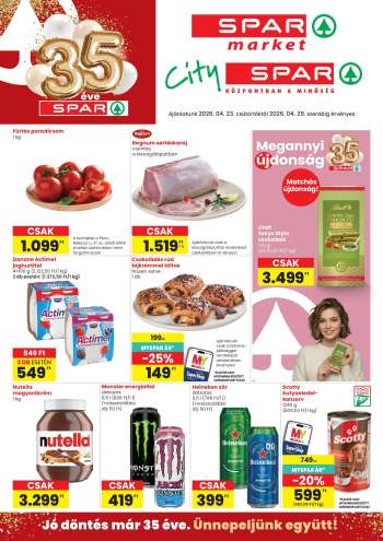 Újság SPAR - 2026.04.23 - 2026.04.29.